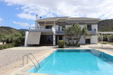 Turquoise Villa – Λουτράκι ✦ 6 Ημέρες (5 Διανυκτερεύσεις) ✦ 4 άτομα + 3 παιδιά έως 3 ετών ✦ 1 ✦ έως 01/12/2026 ✦ Εκπληκτική θέα!